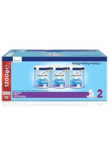 Aptamil Prosyneo 2, 3X400GR, Mega Boy Bebek Maması