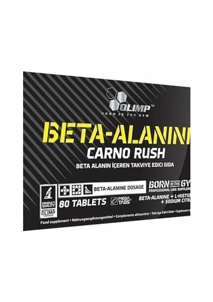 Beta Alanine Carno Rush 80 Tablet