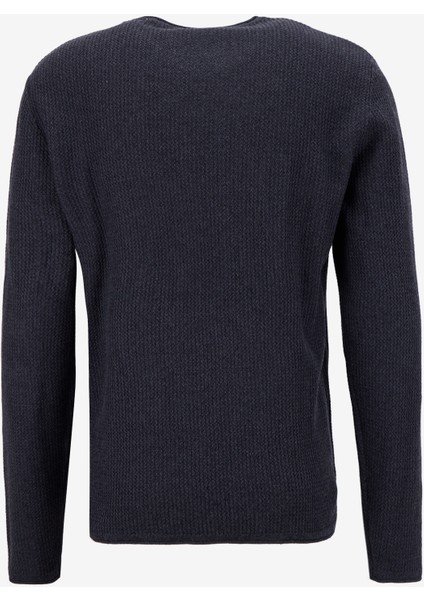 Bisiklet Yaka Normal Gri Erkek Kazak 12258407_JJECOOPER Knıt Crew Neck N