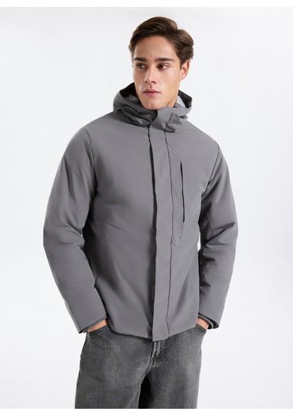 Gri Erkek Mont 12278781_JJEKEEN Jacket AW25 Sn modelleri