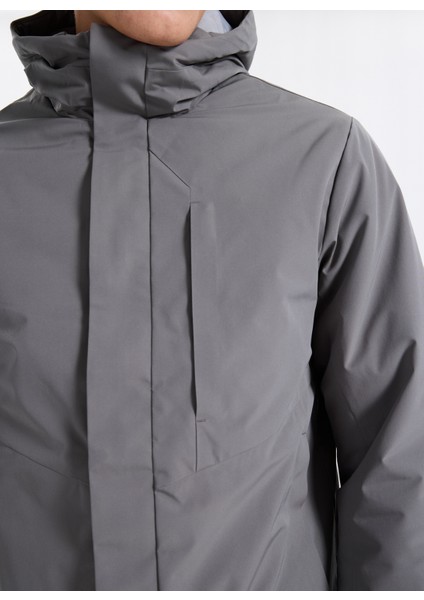 Gri Erkek Mont 12278781_JJEKEEN Jacket AW25 Sn fırsatları