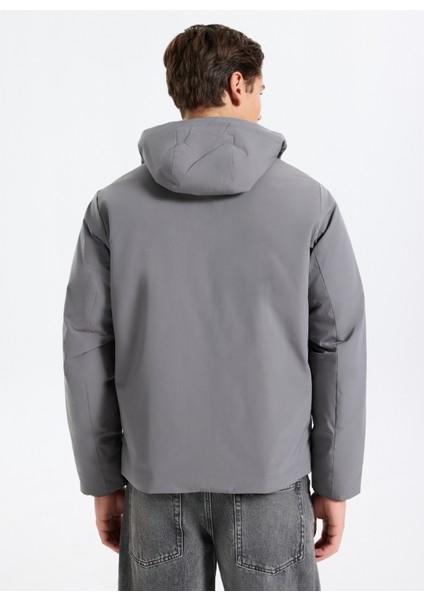 Gri Erkek Mont 12278781_JJEKEEN Jacket AW25 Sn indirimleri