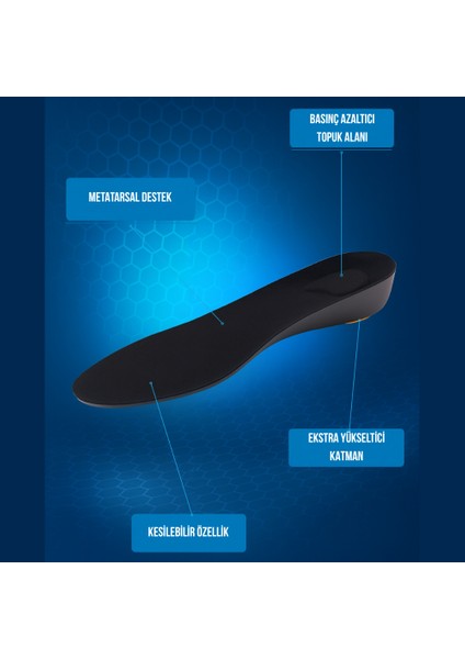 4,5 cm Boy Uzatan Tabanlık , Gizli Boy Uzatıcı Tabanlık modelleri