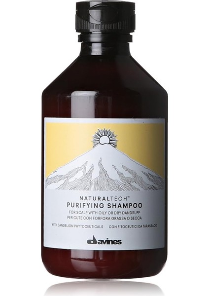 Natural Tech Purifying - Kepeğe Karşı Şampuan 250 ml