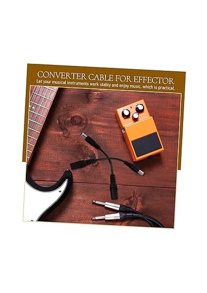 2 Efekt Değiştirme Hattı Enstrüman Kablosu Enstrüman Kabloları Efektör Kablosu Dönüştürücü Aksesuarı Enstrüman Efektör Geçiş Ses Kablosu Efektör Dönüştürücü Pvc Black indirimleri