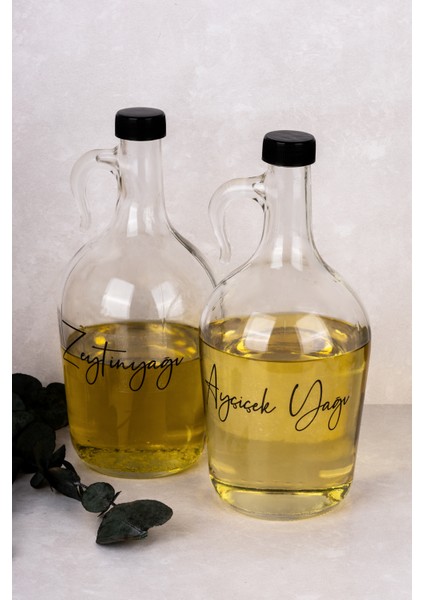 2li 1500ML Yağdanlık Seti Ayçiçek Yağı Zeytinyağı Etiketli 1.5 Litre Cam Şişe Yağlık Sosluk Sirkelik Satıcının Ortalama Ürün Puanı 4.6 modelleri