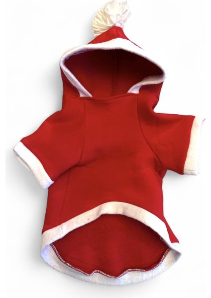 Buddy Kapşonlu Yılbaşı Kedi Sweatshirt Noel indirimleri