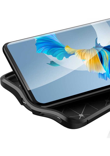 Huawei Mate 40 Pro Kılıf Nxxa Niss Silikon Kapak-Lacivert fırsatları