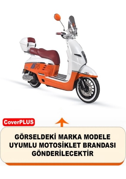 Arora Malibu Reflektörlü Gri Branda,motosiklet Brandası,motor Branda Motor Örtüsü (Güvenlik Kilidi ve Bağlantı Tokalı) fiyatları