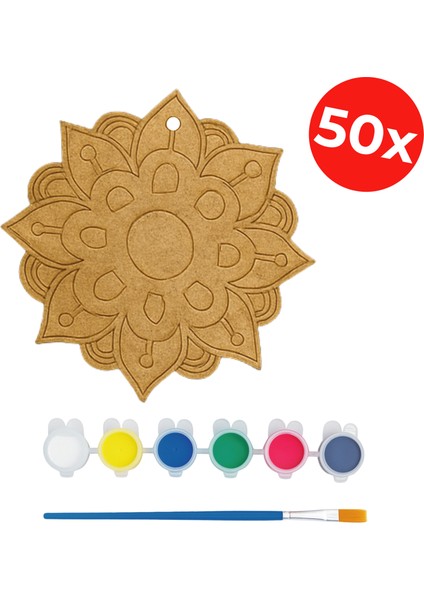 Çiçek Mandala Etkinlik - Etkinlik Seti - Toplu Aktivite - Sınıf, Okul, Kurum Aktivite indirimleri