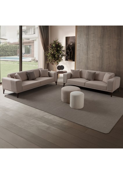 Regnar 3+3+1+1 Koltuk Takımı Sütlü Kahve fırsatları