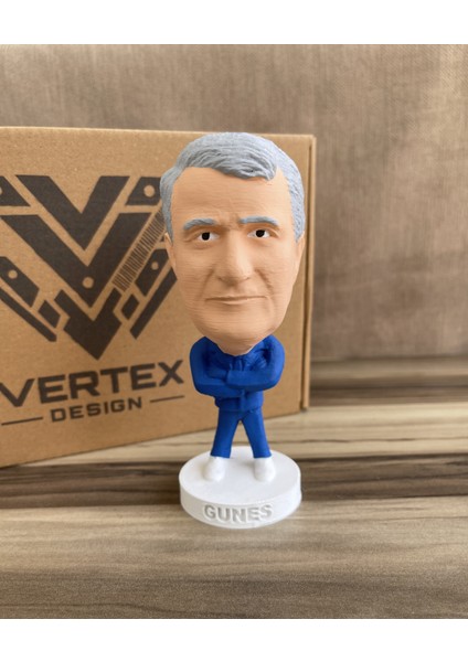 Şenol Güneş 3D Futbol Taraftar Biblo Figür 15CM Erkek Bêşiktẩş Hediyelik Oyuncak
