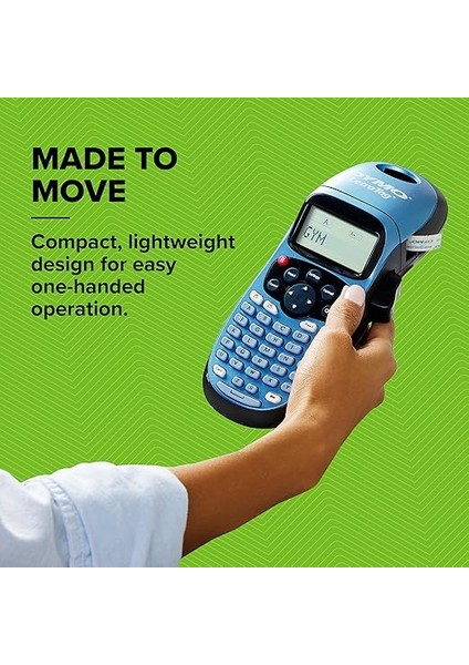 Dymo Letratag Elektronik Etiketleme Makinesi -12 Mm. Letratag Şeritlerle Uyumlu fiyatları