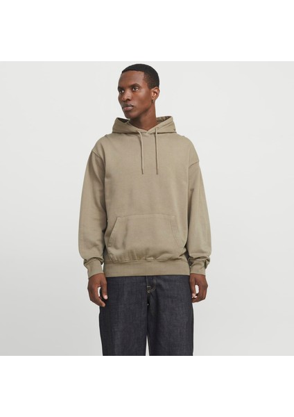 Erkek Kapüsonlu Düz Renk Sweatshirt- Charge fiyatları