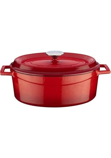 Oval Döküm 21X27 cm Tencere Kırmızı LVOTC27K2R modelleri