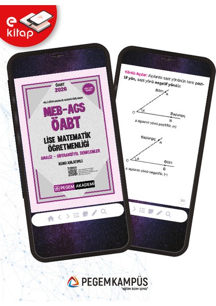 2026 Meb-Ags Öabt Lise Matematik Öğretmenliği Konu Anlatımlı E-Ki fiyatları