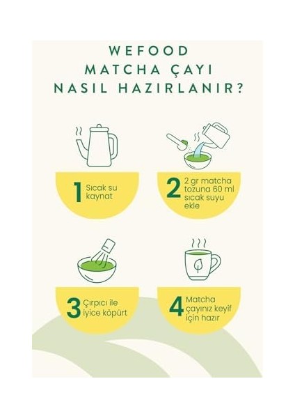 Matcha Tozu 50 G fiyatları