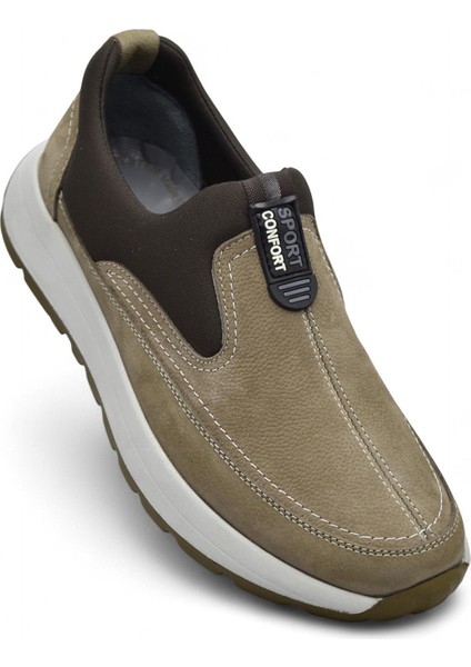 5501 Ortopedik Taban Hakiki Nubuk Deri Erkek Ayakkabı Mevsimlik Kışlık Erkek Ayakkabı