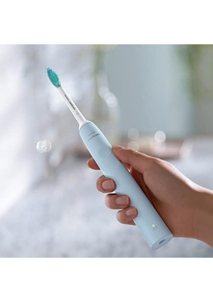 Philips Sonicare 2100 Sonic Şarjlı Diş Fırçası, 3 Kat Daha Fazla Plak Temizliği, 14 Gün Şarj Ömrü, Smarttimer ve Quadpacer Özellikli – HX3651/12
