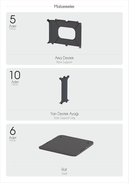 Lüx 5 Katlı Siyah Portatif Ayakkabılık Modern Ayakkabı Standı Kolay Kurulum Dayanıklı ve Şık Tasarım fırsatları