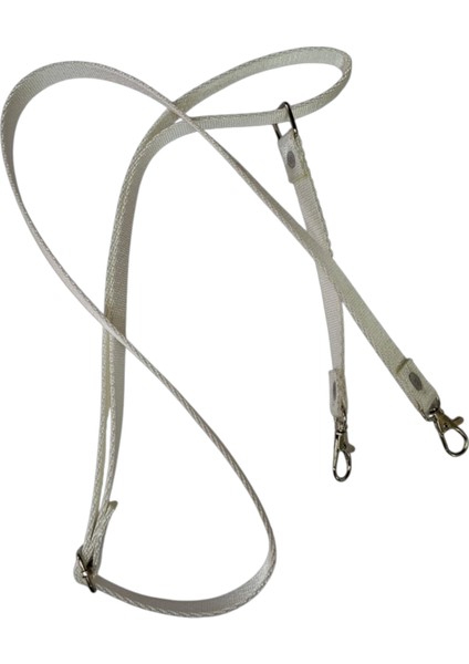 Telefon ve Çanta Için Taşıma Kayışı Beyaz Crossbody (Ayarlanabilir) Tüm Kılıflara Uyumlu