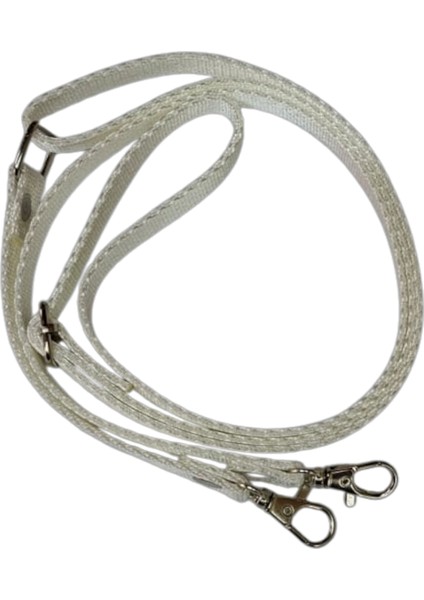 Telefon ve Çanta Için Taşıma Kayışı Beyaz Crossbody (Ayarlanabilir) Tüm Kılıflara Uyumlu