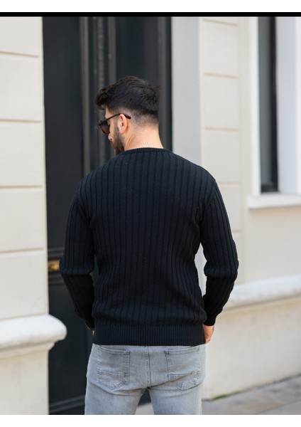 Bisiklet Yaka Triko Kazak modelleri