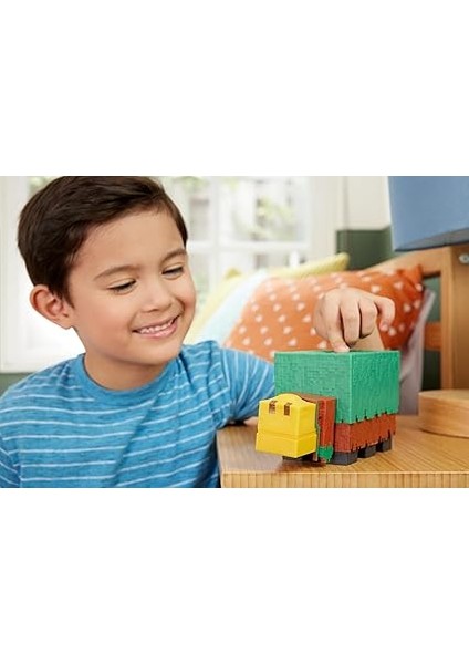 Minecraft Sniffer Aksiyon Figürü, Oyuna Doğru Sesler ve Pikselli Tasarımlı 3,25 Inç Ölçekli fiyatları