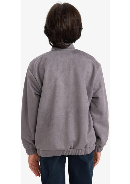 Erkek Çocuk Kolej Yaka Fermuarlı Bomber Ceket G3873A825WN indirimleri