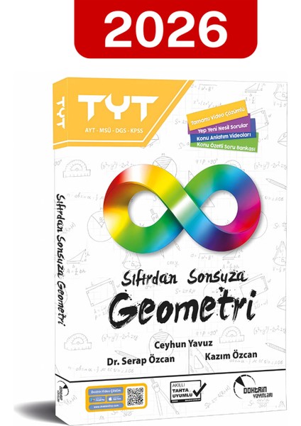 2026 Sıfırdan Sonsuza Geometri Konu Anlatımlı Test Kitabı - Güncel Baskı