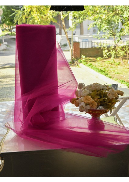 Kristaltül 150 x 100 cm Fuşya modelleri