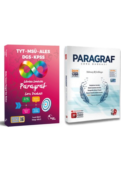 2026 Paragraf Seti (Sıfırdan Sonsuza Paragraf 2026 3D Paragraf Konu Özetli Soru Bankası)