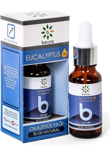 Beuta Okaliptus Yağı% 100 Doğal 20 ml modelleri
