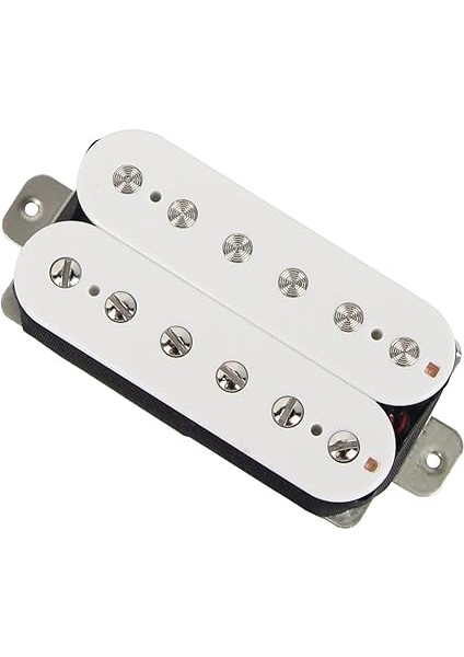 Elektro Gitar Humbucker Pikap Alıcı, Çift Makara Gitar Çubuğu ve Boyun Alıcı Seti – Beyaz fırsatları