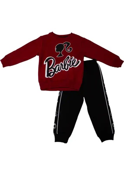 Kırmızı Barbıe Eşofman Takımı