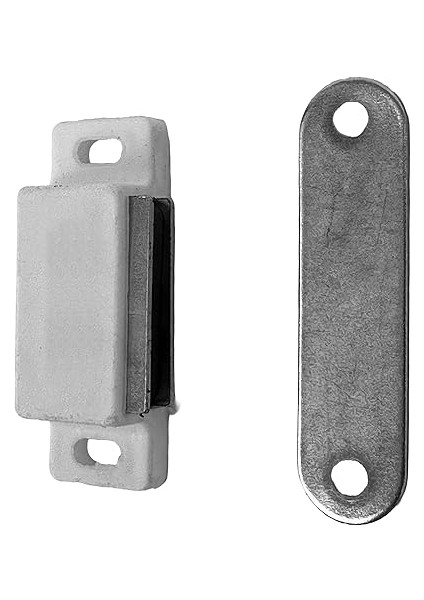 Sineklik ve Dolap Kapakları Için Mıknatıslı Tutucu Kilit 2li Beyaz fırsatları