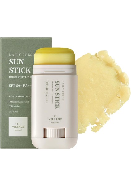 VILLAGE11FACTORY Village 11 Factory - Daily Fresh Sun Stick 50+ Pa++++ Vegan Stick Güneş Koruyucu fiyatları