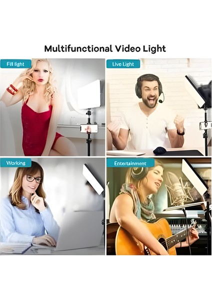 Profesyonel Fotoğraf ve Video Için 10 İnç Ring Light Stüdyo 2,1 Metre Gölgesiz Lüks Aydınlatma indirimleri