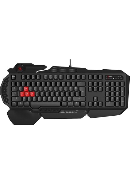 B310N Q Türkçe Multimedya Neon Gamer Oyuncu Klavye (Oyunculara Özel Asdw Yedek Gaming Tuşlar)