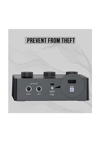 Technology Amplisound Sc1 Akış Mikseri Xlr Mikrofon Arayüzü, Bireysel Kontrol, 48V Phantom Güç, LED Seviye Göstergesi ve Emniyet Kilidi ile Podcast/kayıt/vokal/oyun Sesi Için indirimleri