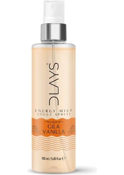 Dlays Gila Vanilla Energy Mist 160 ml Kadın Vücut Spreyi fiyatları