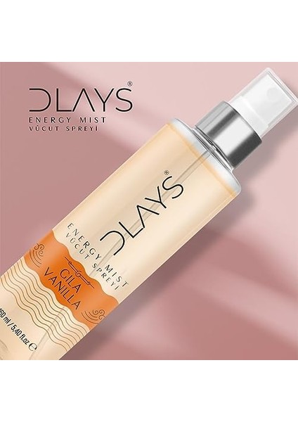 Dlays Gila Vanilla Energy Mist 160 ml Kadın Vücut Spreyi modelleri