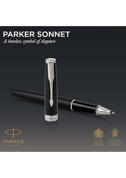 Sonnet Roller Kalem, Mat Siyah Ct - 1931523 fiyatları