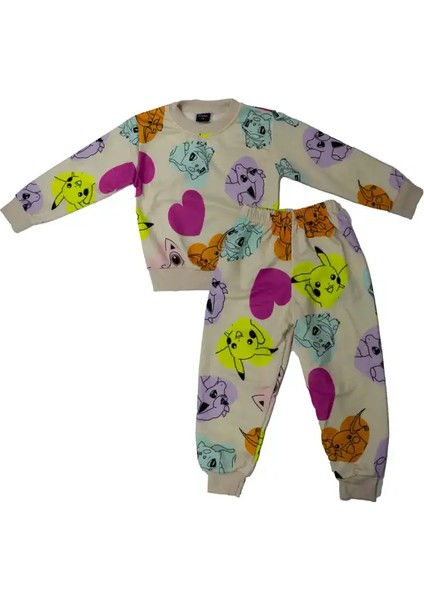 Pokemon Sarı Eşofman Tk