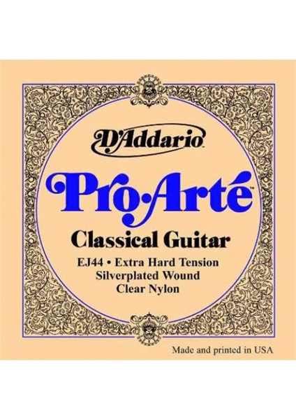 Extra Hard EJ44 Klasik Gitar Teli