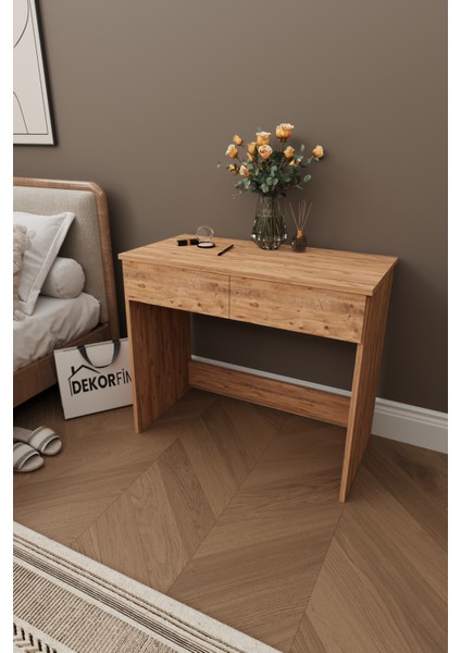 DF02107AC İki Çekmeceli Makyaj Masası Atlantik Çam fiyatları