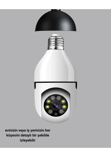 Buğz Akıllı Duy Kamera Gece Görüşlü ve Hareket Algılama Sensörlü fırsatları