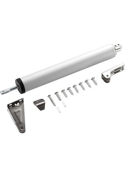 Kapı Closer Sessiz Pnömatik Hidrolik Tampon Otomatik Ev Kapı Kapatma Artefakt Mobilya Donanım Gümüş