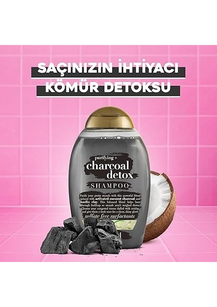 Arındırıcı Kömür Detoksu Şampuan, 385 ml fiyatları