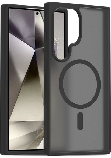 Samsung Galaxy S24 Ultra Jota Magsafe Kapak - SIYAH-(5796) - N893J790-M64893 modelleri